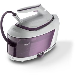 Statie de calcat cu abur Philips PSG6020/30 ,PerfectCare seria 6000, 2400 W, Easy De-calc Plus, talpa SteamGlide Plus, Alb-Mov