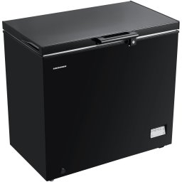 Lada frigorifica Heinner HCF-205NHBKE++, 198 l, Clasa E, Compresor inverter, Control electronic, Display waterproof, Negru