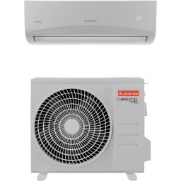 Aparat de aer conditionat Ariston PRIOS 35 Wi-Fi, 12000 BTU, Clasa A++, Functie incalzire, 2D Inverter, Follow me, R32, Alb
