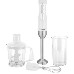 Set Blender Maestro MR-568, Multifunctional, 1000 W, Argintiu