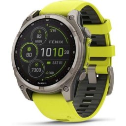 Smartwatch Garmin Fenix 8 Titanium Yellow