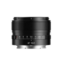 Obiectiv Autofocus TTArtisan, Full Frame, 40mm, F2, Panasonic L, Negru