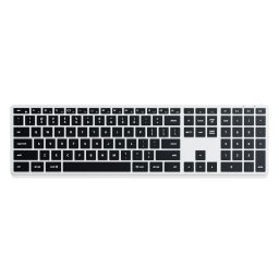 Tastatura Slim X3, Satechi, Bluetooth, Retroiluminata Argintiu
