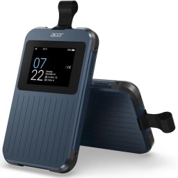 Router Wireless Acer Enduro Connect M3 5G, IP54, MIL-STD-810, Mobile Wi-Fi, 5G NR & LTE Dual Connectivity, 2x2 MIMO, LCD Touchscreen, Baterie 6500mAh, USB-C 3.0