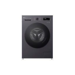 Masina de spalat rufe LG F4X1009NMB, clasa A, Incarcare frontala, Capacitate de spalare 9 kg, Adancime 55 cm, 1400 RPM, Negru