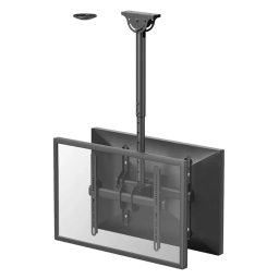 Suport TV / Monitor Neomounts NM-C440DBLACK, de tavan, reglabil inaltime 56-91 cm, ecran 32-60 inch, Negru