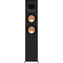 Boxa de podea pasiva cu 2 cai, Klipsch Reference R-600F, dubla, 6-1/2" si 400 wati (fiecare), Negru