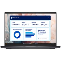 Laptop Dell Pro 14 Premium PA14250, Intel Core Ultra 7 268V, 14 inch Touch, RAM 32GB, SSD 1TB, Intel Arc Graphics 140V, Windows 11 Pro, Negru