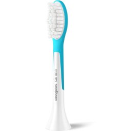 Set de 2 capete de periere standard pentru copii Philips Sonicare HX6042/90, Alb-Albastru