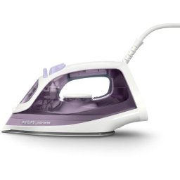 Fier de calcat Philips DST2020/30 Seria 2000, 2000W (240V), debit de abur 25g/min si jet de abur 110g/min, 4 setari de abur, talpa ceramica, sistem anti-picurare, Calc Clean, capacitate rezervor 250ml, Violet