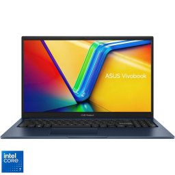 Laptop ASUS Vivobook 15 A1504VA, Procesor Intel® Core™ 7 150U, Display 15.6" Full HD, IPS, 16GB DDR5 RAM, 1TB SSD, Intel® Graphics, No OS, Quiet Blue