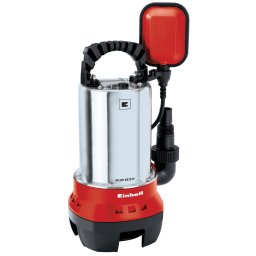 Pompa submersibila apa murdara Einhell GC-DP 6315 N, 630 W,corp otel, debit maxim 17 000 l/h, inaltime maxim 8 m, imersiune maxim 5 m, Rosu