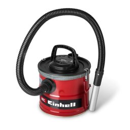 Aspirator de cenusa Einhell TC-AV 1830 D 2351662, 800 W, putere de aspirare 170 mbar, recipient de colectare 18 l, sistem de filtrare, prefiltru pentru praf fin, functie de suflare, furtun de 1 m, cablu 2 m