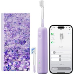 Laifen Wave Special periuta de dinti electrica + 2 capete de schimb Purple 1 buc