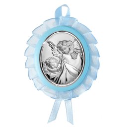 Medalion Patut Inger Pazitor 9.5 cm Bleu