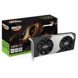 INNO3D GeForce RTX 5070 TWIN X2 NVIDIA 12 Giga Bites GDDR7 (N50702-12D7-195064N)