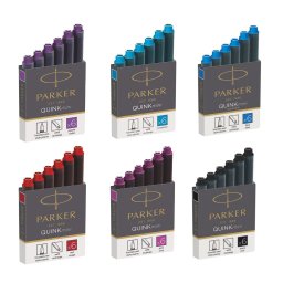 Cartuse cerneala mici permanent Parker Quink
