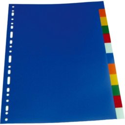 Separatoare plastic color 20 culori/set Optima
