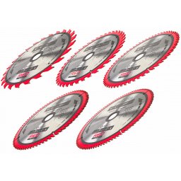 Set de 5 lame de ferăstrău circular 255/30mm RTZTWD0082
