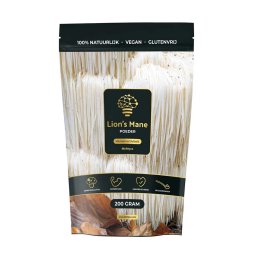 Pudra pura Lion's Mane Coama Leului McMyco Sistem nervos - 200 grame