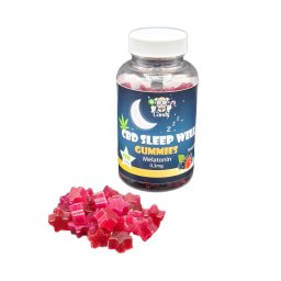 Jeleuri cu 10mg ulei CBD Sleep Well Dr. Candy cu melatonina Somn 100g