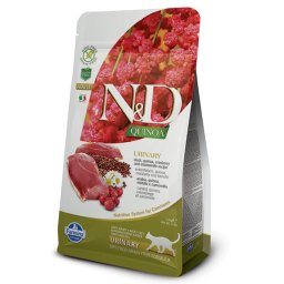 N&D Grain Free Cat Quinoa Urinary cu Rata, 1.5 kg