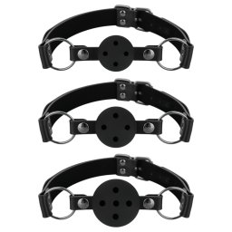 Bedroom Fantasies - set de bile pentru gură - 3 piese - negru