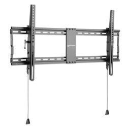MANHATTAN 462020 mural înclinabil ultra-subţire TV stand 43"-100" negru