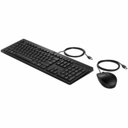 HP 225 cu cablu mouse și tastatură maghiar negru AX2Y7AA AX2Y7AA#AKC