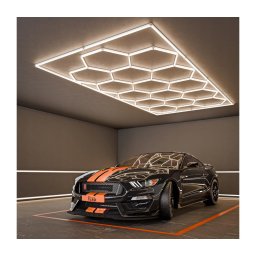 Plafonieră LED/696W/85-265V 4000K 484x243 cm CRI 90 IP44 albă