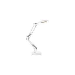Lampă de birou LED reglabilă cu lupă 2 în 1 AURIQ LOUPE LED/10W/5V 3000/4000/6500K albă