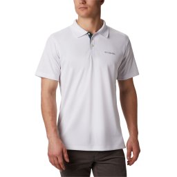 COLUMBIA Polo Ανδρικό Utilizer AM0126 100 white