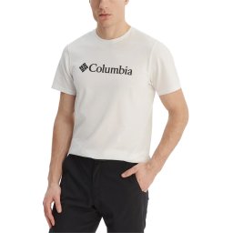 COLUMBIA T-Shirt CSC Basic Logo 2155001 100 white, gem columbia