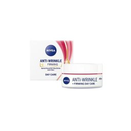 NIVEA AntiWrinkle+ Cremă fermă de zi împotriva ridurilor 45+ 50 ml