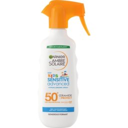 Spray de corp pentru copii cu protectie solara SPF 50+ Sensitive Advanced Garnier, 270 ml