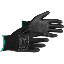 Manusi de gradinarit Brotula Black 08/M, NEW EDITION, cu blister