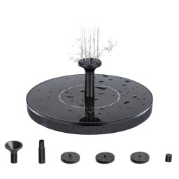 Fantana solara Leziter 13 cm pentru iaz si piscina, cu pompa DC5V