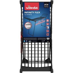 Uscator de rufe Vileda Infinity Flex 30 m, extensibil, negru