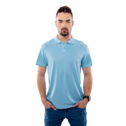 Tricou barbati GLANO - albastru deschis