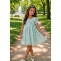 Rochie fete Pastel Green