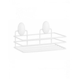 Etavera pentru baie Metalife DB-718, 24 x 11 x 9 cm, 1 nivel, Alb