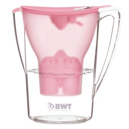 Cana filtrare apa Nitec BWT B706 PENGUIN, 2,7 l, Indicator electronic, Roz