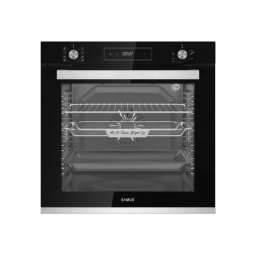 Cuptor incorporabil SAMUS SCE828GCF3D, 80 L, 2500 W, 8 funcții, curățare catalitică, negru
