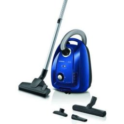 Aspirator cu sac 600 W, 4L, AllergyPlus, raza operare 10 m, Nordic Blue Metallic