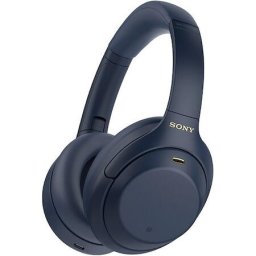 Casti Over the Ear Wireless, Bluetooth, Noise cancelling, Autonomie 30 ore, Microfon, Blue