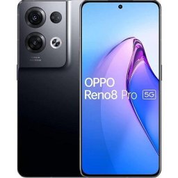 Smartphone Reno8 Pro 256GB 8GB RAM 5G Dual SIM Glazed Black