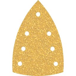 Disc abraziv pentru lemn si vopsea, 100 x 150 mm, granulatie 40, 7 gauri, 10 buc