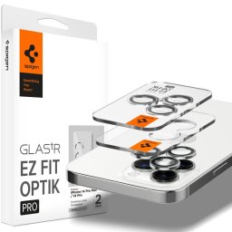 Folie de protecție cameră Iphone 14 Pro / 14 Pro Max / 15 Pro / 15 Pro Max / 16 Pro / 16 Pro Max / 17 Pro / 17 Pro Max Camera spate Spigen Optik Apple STICLĂ