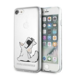 Husa Karl Lagerfeld KLHCI8CFNRC iPhone 7/8 SE 2020 / SE 2022 hardcase transparent Choupette Fun