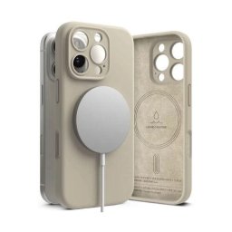 Husa Ringke iPhone 16 Pro Case Silicone Magnetic Stone